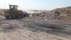 ساماندهی نخاله های ساختمانی اطراف شهر